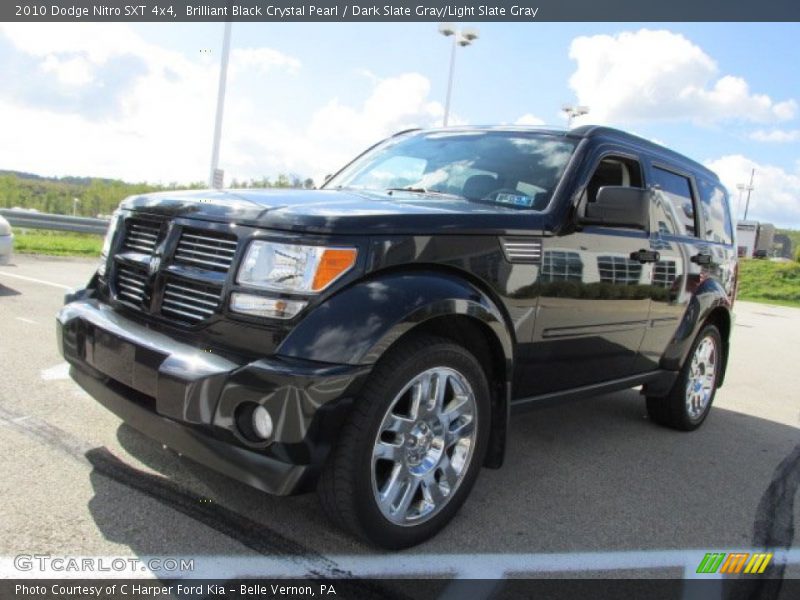 Brilliant Black Crystal Pearl / Dark Slate Gray/Light Slate Gray 2010 Dodge Nitro SXT 4x4