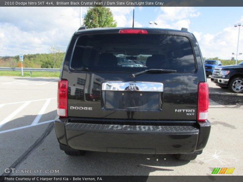 Brilliant Black Crystal Pearl / Dark Slate Gray/Light Slate Gray 2010 Dodge Nitro SXT 4x4