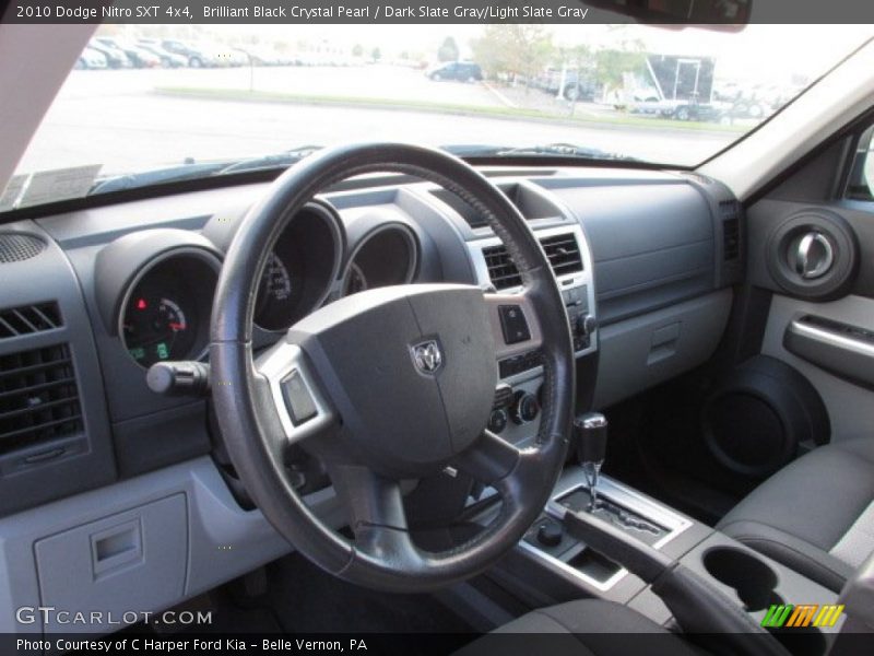 Brilliant Black Crystal Pearl / Dark Slate Gray/Light Slate Gray 2010 Dodge Nitro SXT 4x4