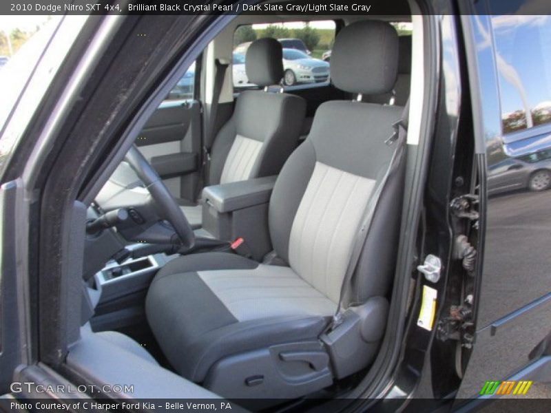 Brilliant Black Crystal Pearl / Dark Slate Gray/Light Slate Gray 2010 Dodge Nitro SXT 4x4