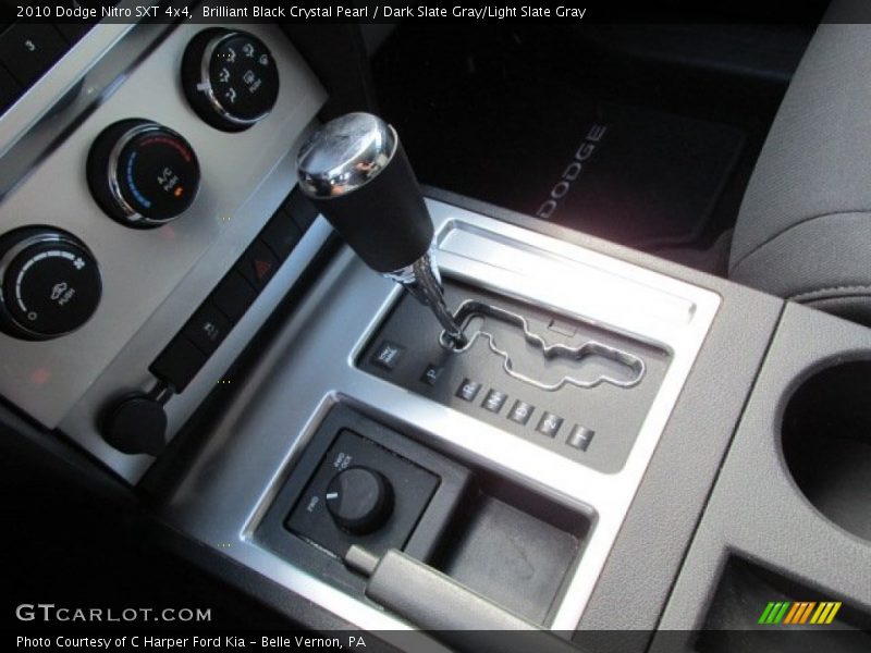 Brilliant Black Crystal Pearl / Dark Slate Gray/Light Slate Gray 2010 Dodge Nitro SXT 4x4