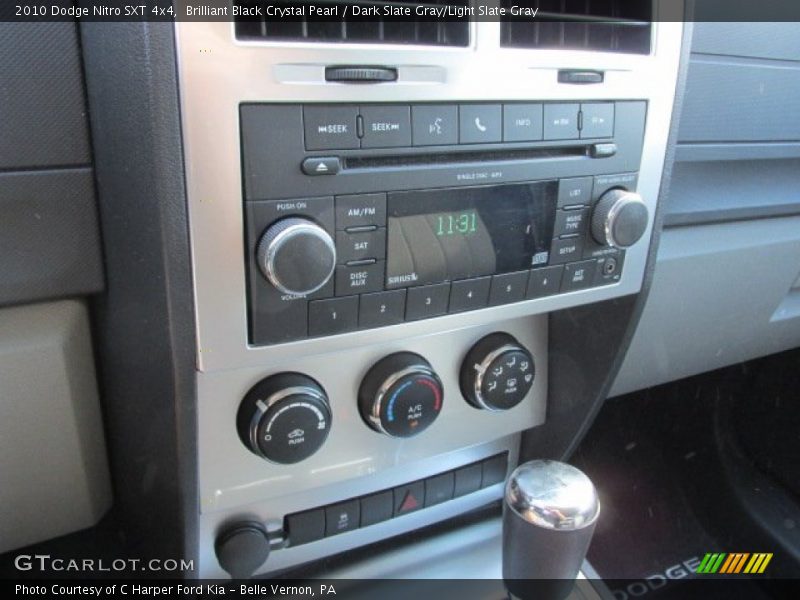 Brilliant Black Crystal Pearl / Dark Slate Gray/Light Slate Gray 2010 Dodge Nitro SXT 4x4