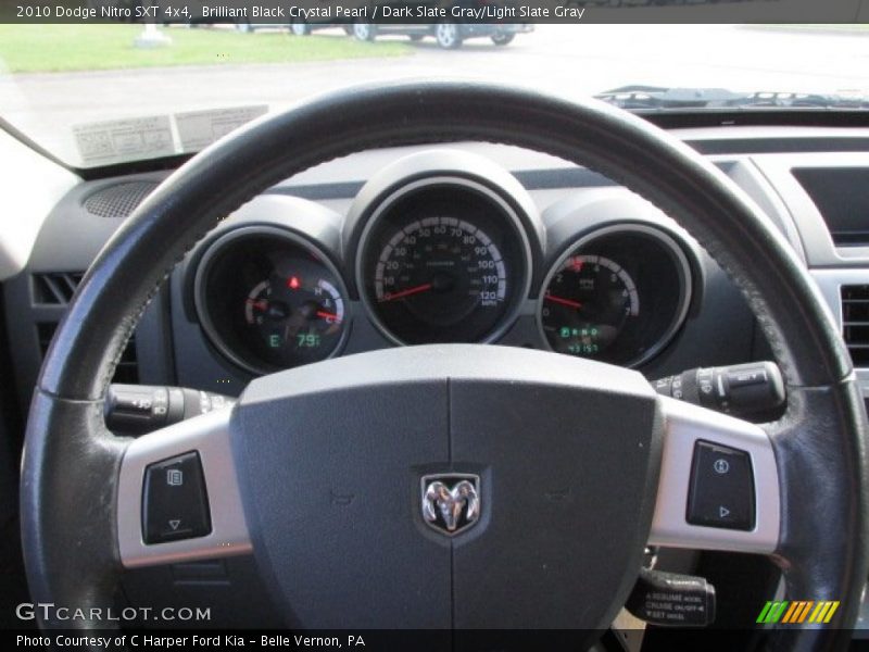 Brilliant Black Crystal Pearl / Dark Slate Gray/Light Slate Gray 2010 Dodge Nitro SXT 4x4