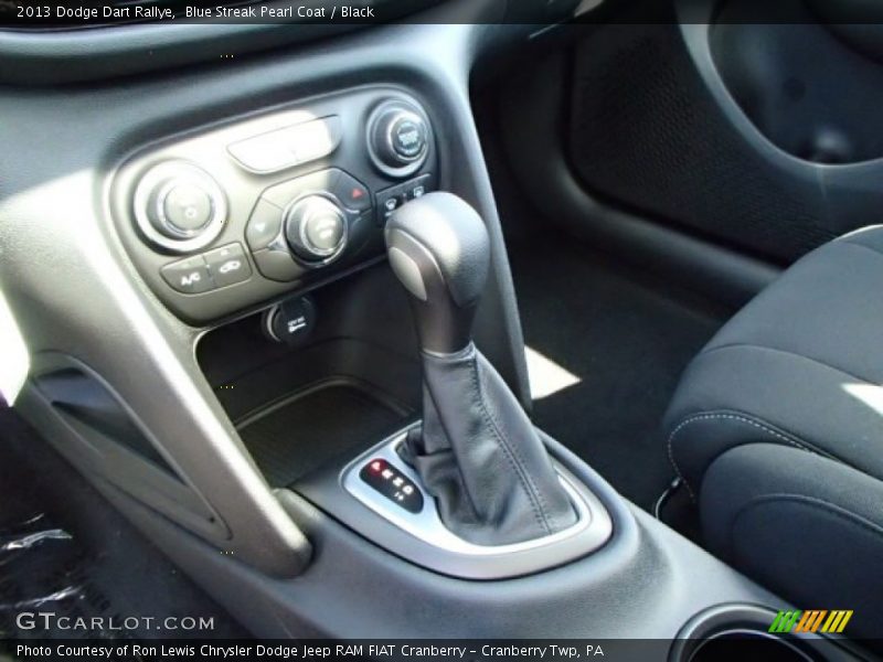 Blue Streak Pearl Coat / Black 2013 Dodge Dart Rallye