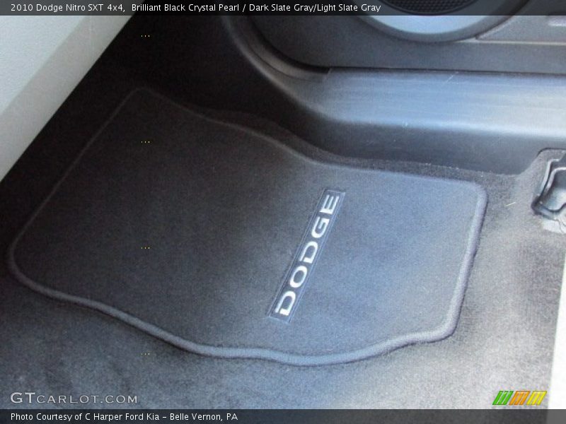 Brilliant Black Crystal Pearl / Dark Slate Gray/Light Slate Gray 2010 Dodge Nitro SXT 4x4
