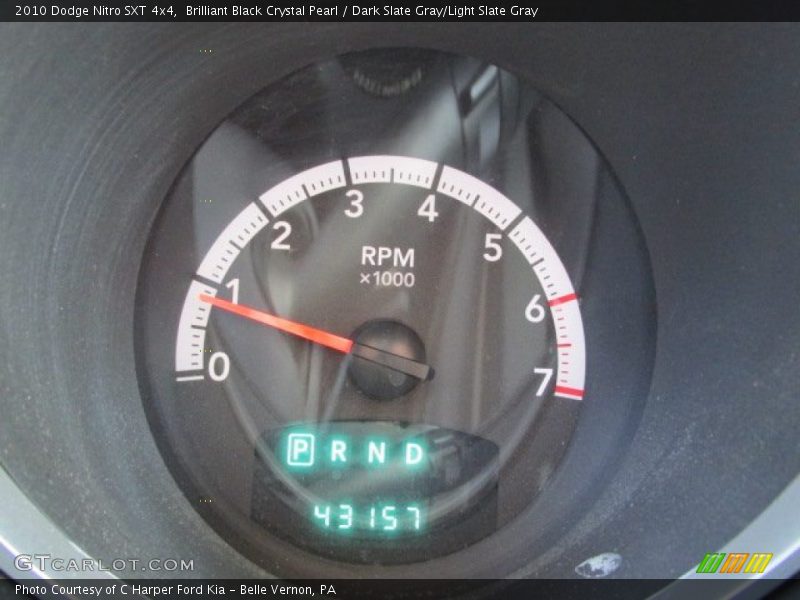 Brilliant Black Crystal Pearl / Dark Slate Gray/Light Slate Gray 2010 Dodge Nitro SXT 4x4