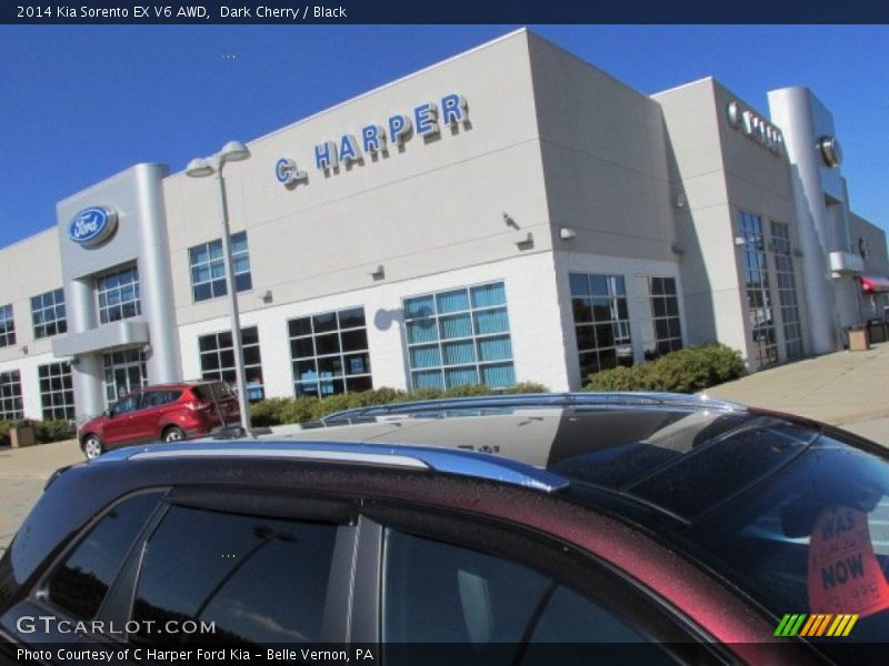 Dark Cherry / Black 2014 Kia Sorento EX V6 AWD