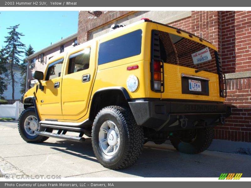Yellow / Wheat 2003 Hummer H2 SUV