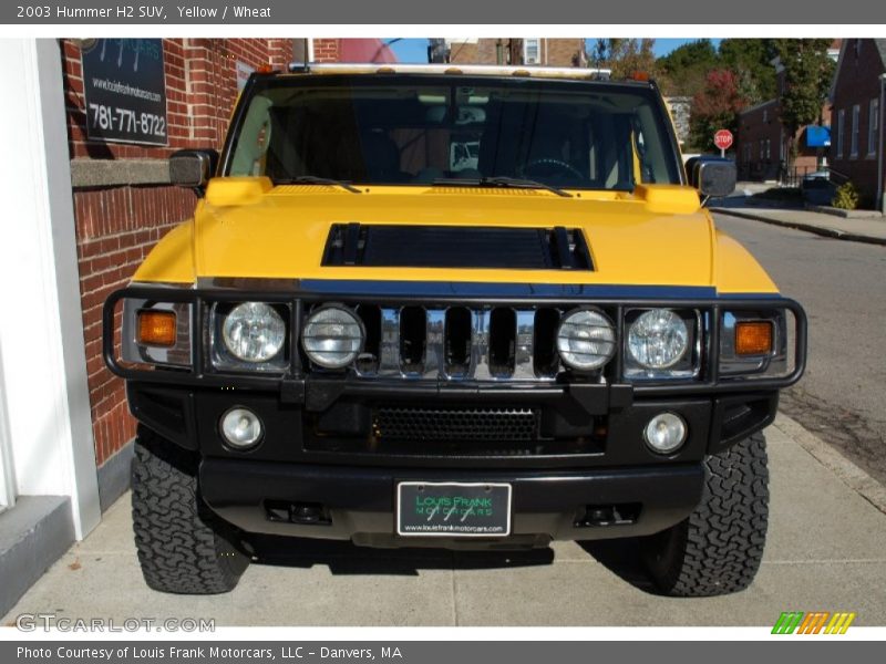 Yellow / Wheat 2003 Hummer H2 SUV