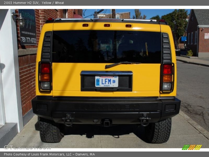 Yellow / Wheat 2003 Hummer H2 SUV