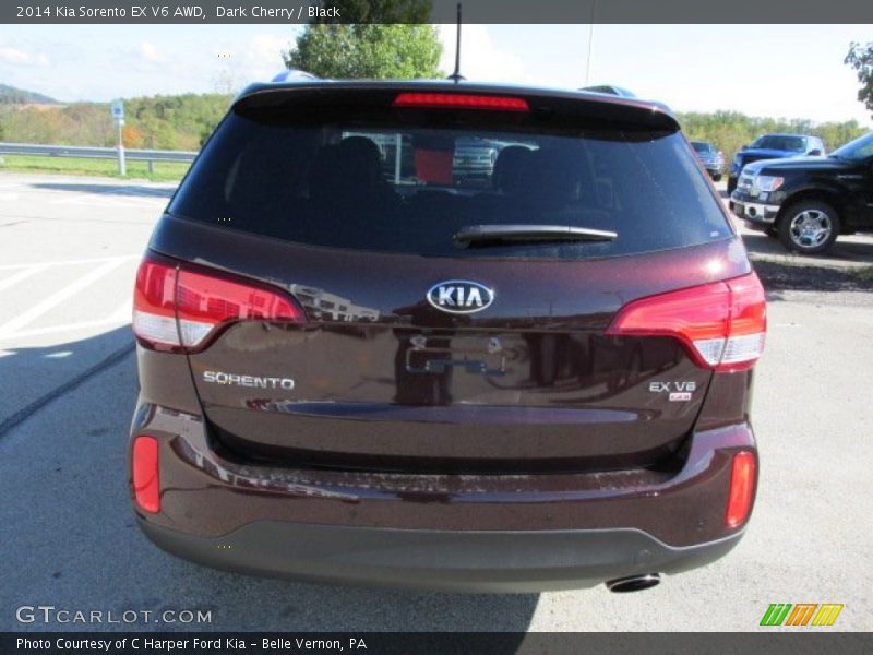 Dark Cherry / Black 2014 Kia Sorento EX V6 AWD
