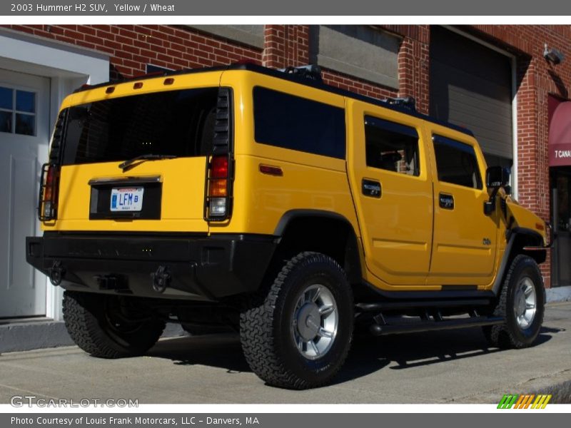 Yellow / Wheat 2003 Hummer H2 SUV