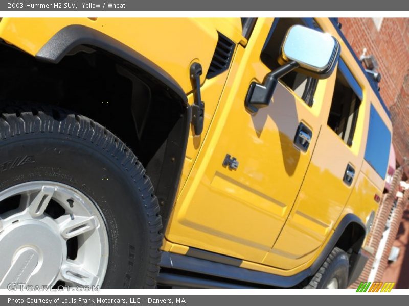 Yellow / Wheat 2003 Hummer H2 SUV