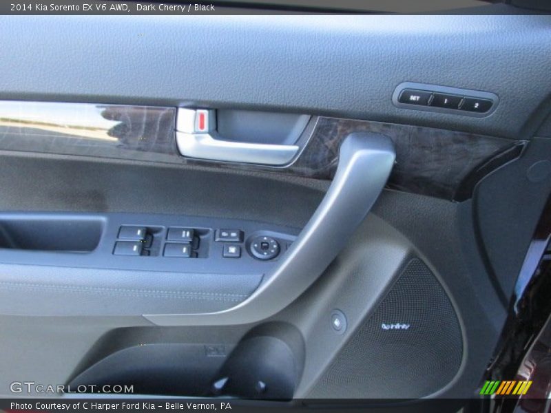 Dark Cherry / Black 2014 Kia Sorento EX V6 AWD