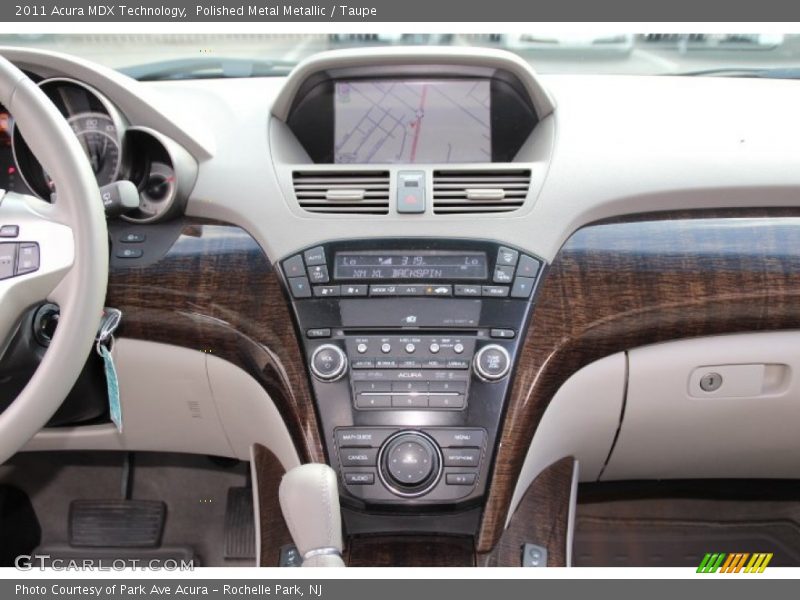 Polished Metal Metallic / Taupe 2011 Acura MDX Technology