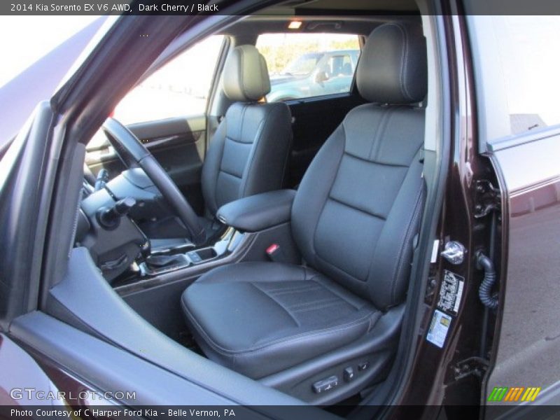 Front Seat of 2014 Sorento EX V6 AWD