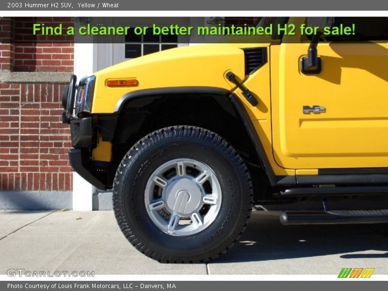 Yellow / Wheat 2003 Hummer H2 SUV