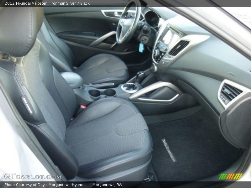 Front Seat of 2012 Veloster 