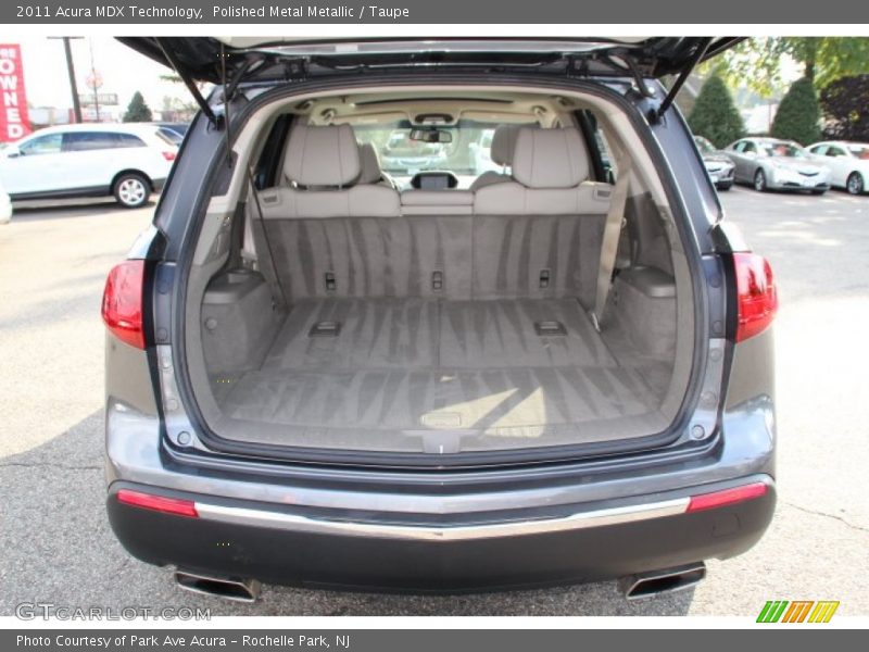 Polished Metal Metallic / Taupe 2011 Acura MDX Technology