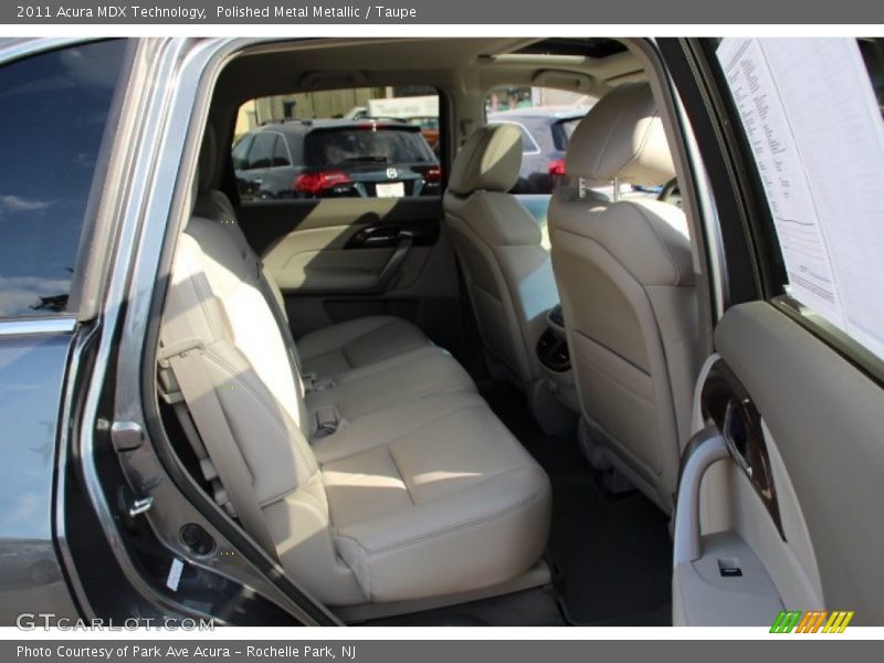 Polished Metal Metallic / Taupe 2011 Acura MDX Technology