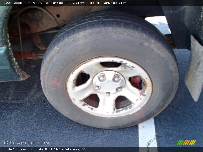 Forest Green Pearlcoat / Dark Slate Gray 2002 Dodge Ram 1500 ST Regular Cab