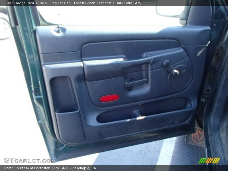 Forest Green Pearlcoat / Dark Slate Gray 2002 Dodge Ram 1500 ST Regular Cab