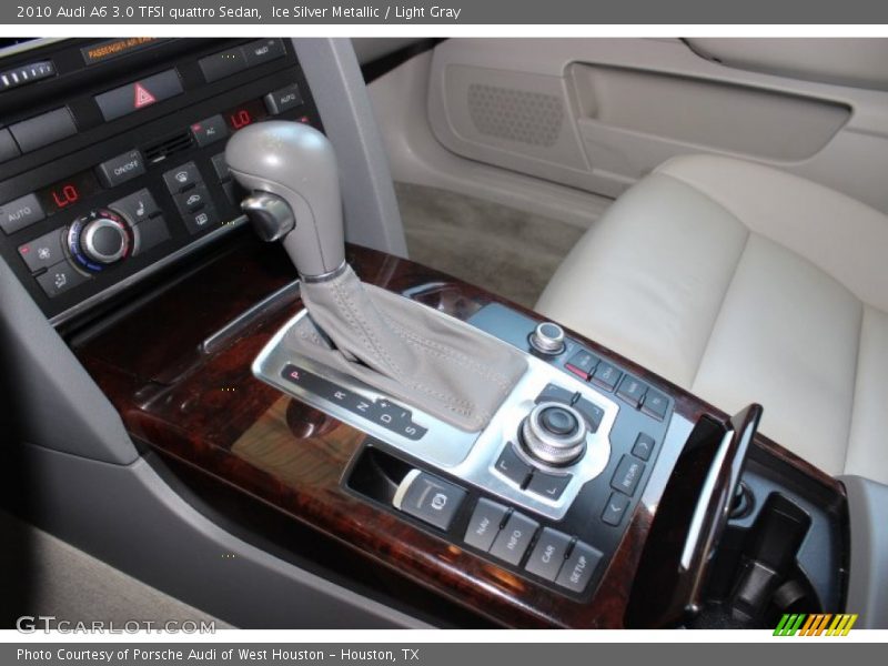Ice Silver Metallic / Light Gray 2010 Audi A6 3.0 TFSI quattro Sedan