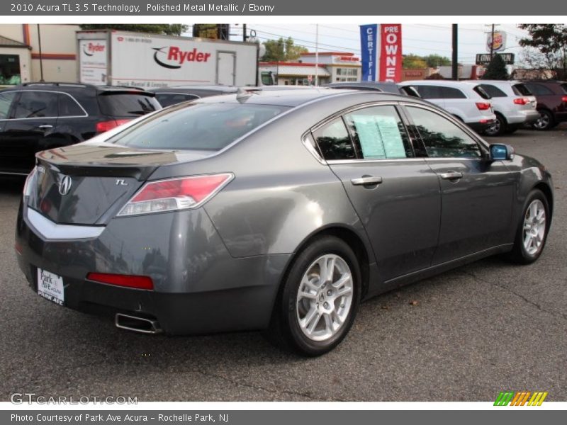 Polished Metal Metallic / Ebony 2010 Acura TL 3.5 Technology