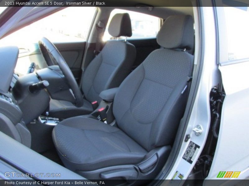 Ironman Silver / Black 2013 Hyundai Accent SE 5 Door