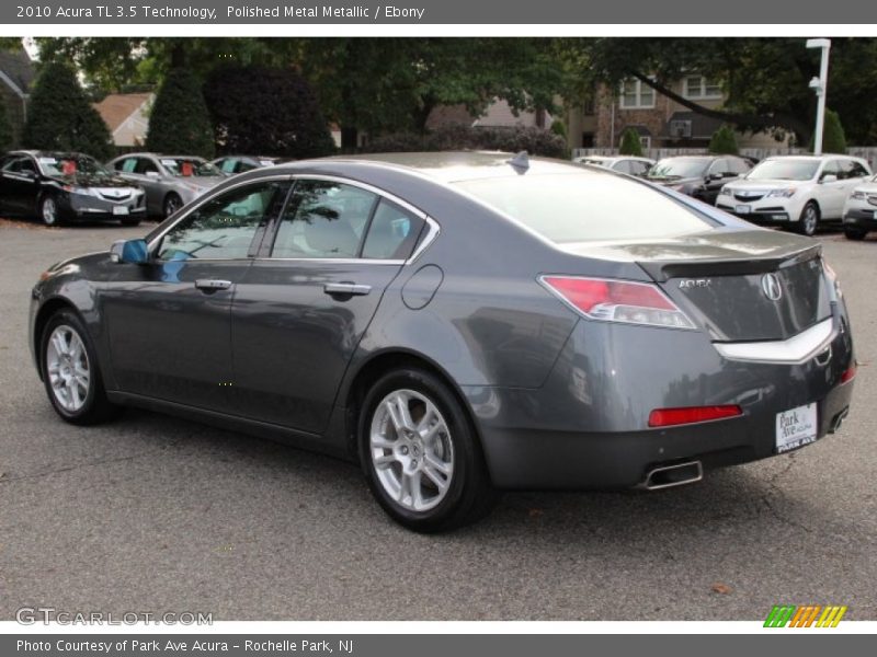 Polished Metal Metallic / Ebony 2010 Acura TL 3.5 Technology