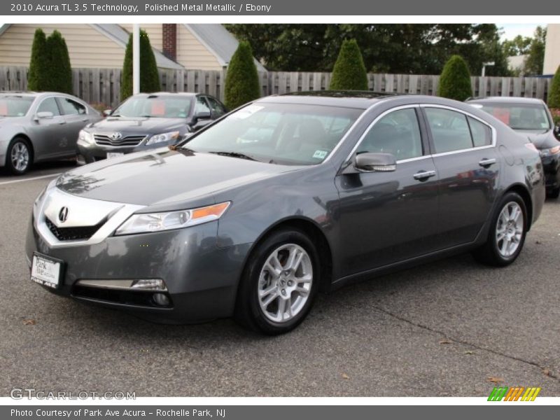 Polished Metal Metallic / Ebony 2010 Acura TL 3.5 Technology