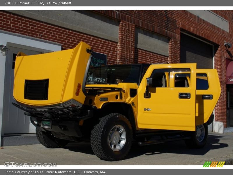 Yellow / Wheat 2003 Hummer H2 SUV