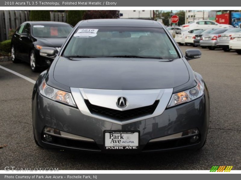 Polished Metal Metallic / Ebony 2010 Acura TL 3.5 Technology