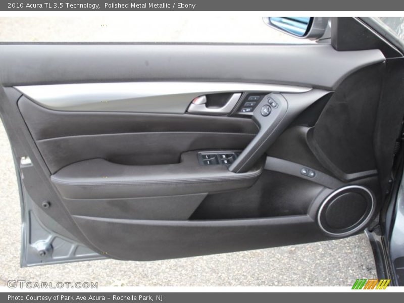 Polished Metal Metallic / Ebony 2010 Acura TL 3.5 Technology