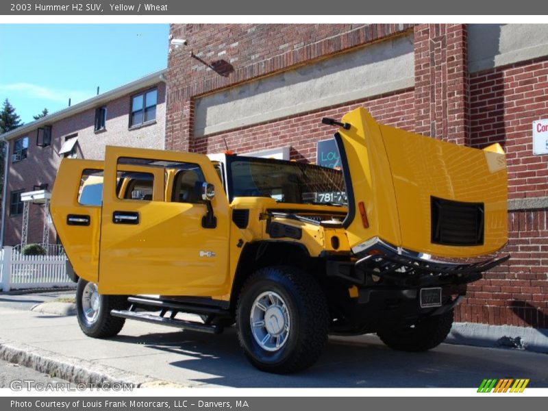 Yellow / Wheat 2003 Hummer H2 SUV