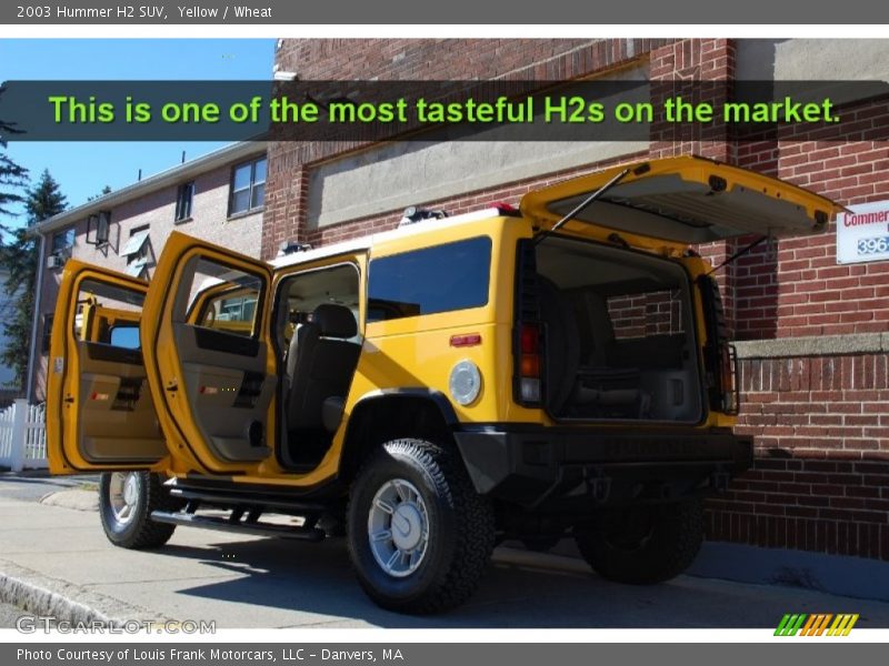 Yellow / Wheat 2003 Hummer H2 SUV