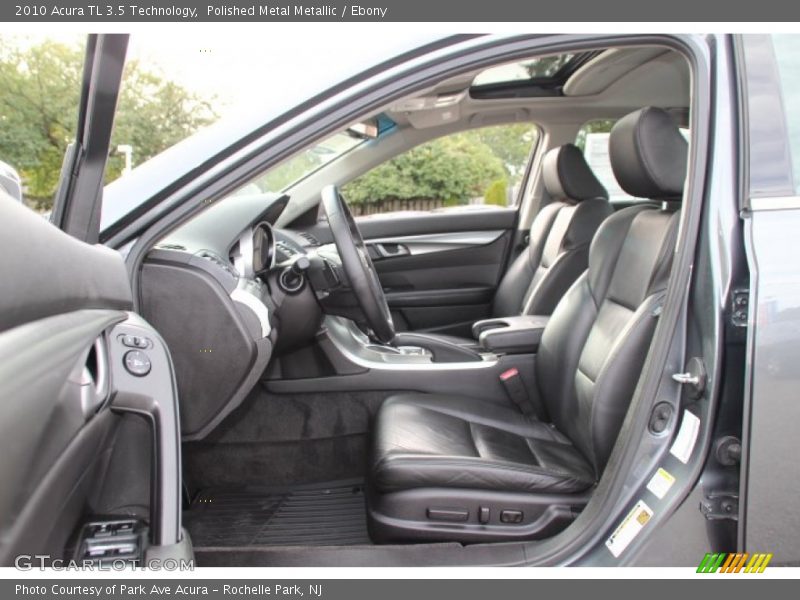 Polished Metal Metallic / Ebony 2010 Acura TL 3.5 Technology
