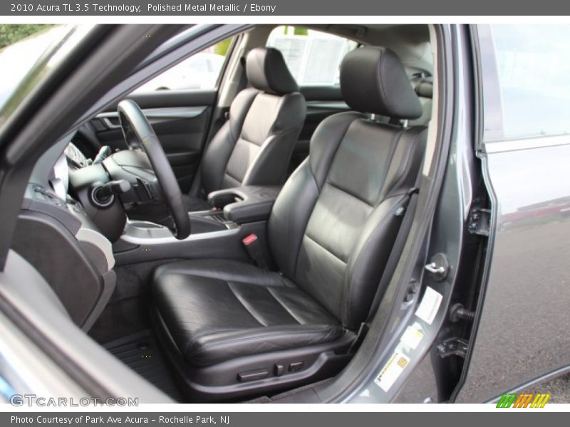 Polished Metal Metallic / Ebony 2010 Acura TL 3.5 Technology