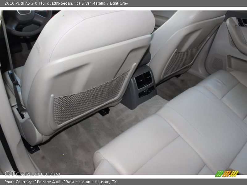 Ice Silver Metallic / Light Gray 2010 Audi A6 3.0 TFSI quattro Sedan