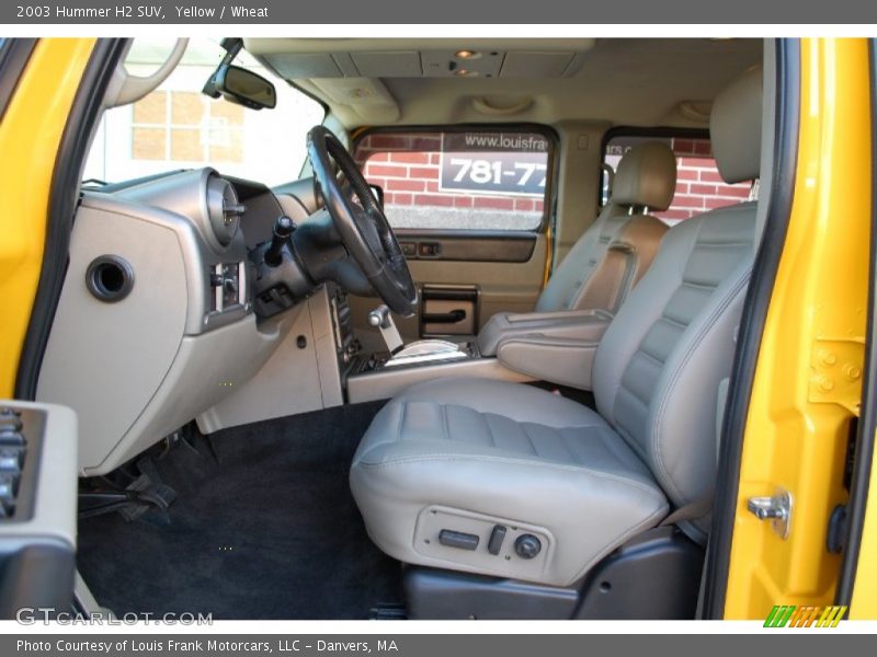 Yellow / Wheat 2003 Hummer H2 SUV
