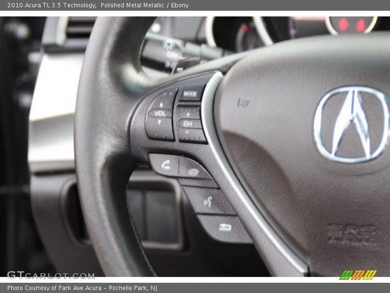 Polished Metal Metallic / Ebony 2010 Acura TL 3.5 Technology