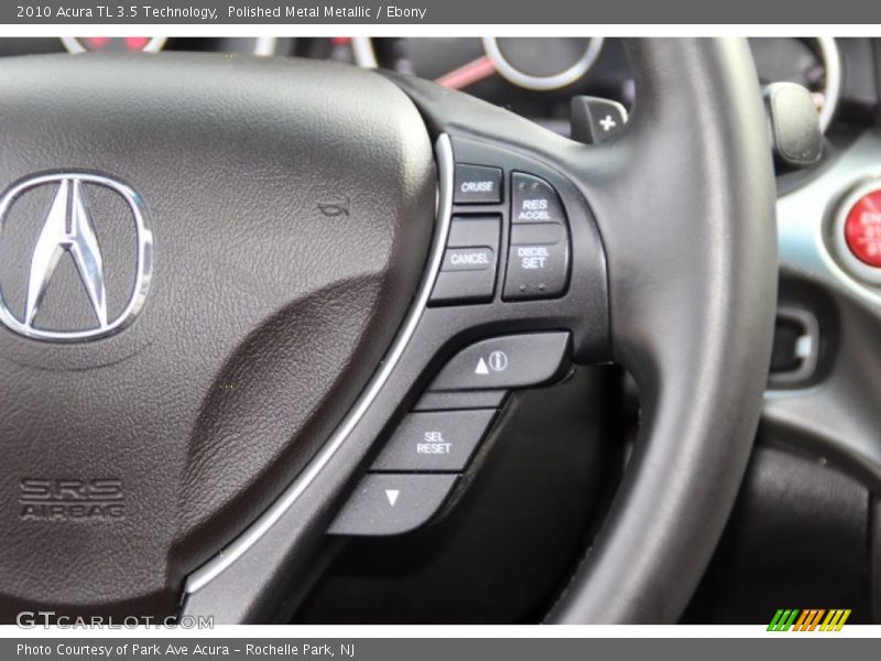 Polished Metal Metallic / Ebony 2010 Acura TL 3.5 Technology