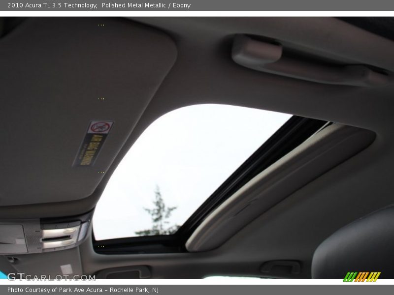 Polished Metal Metallic / Ebony 2010 Acura TL 3.5 Technology