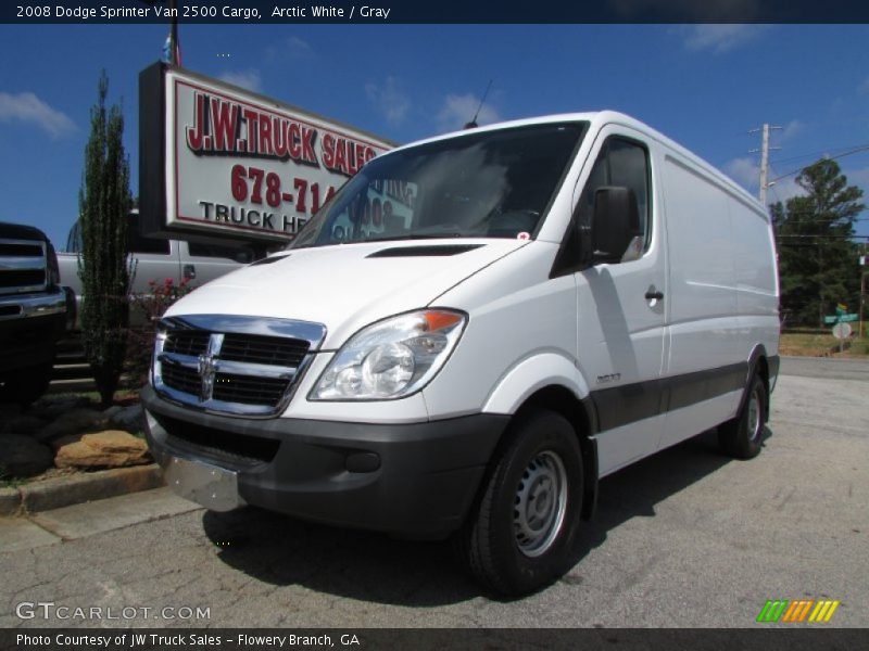 Arctic White / Gray 2008 Dodge Sprinter Van 2500 Cargo