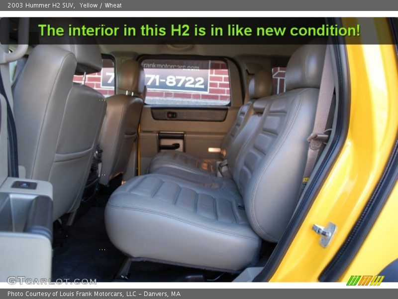 Yellow / Wheat 2003 Hummer H2 SUV