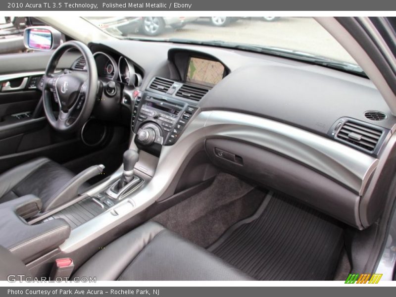 Polished Metal Metallic / Ebony 2010 Acura TL 3.5 Technology