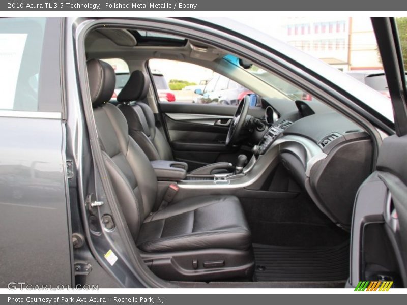 Polished Metal Metallic / Ebony 2010 Acura TL 3.5 Technology