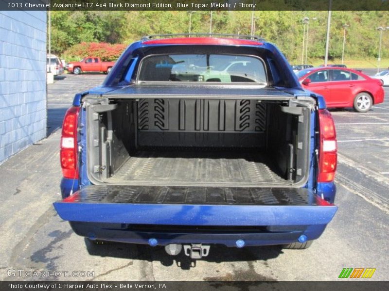 Blue Topaz Metallic / Ebony 2013 Chevrolet Avalanche LTZ 4x4 Black Diamond Edition