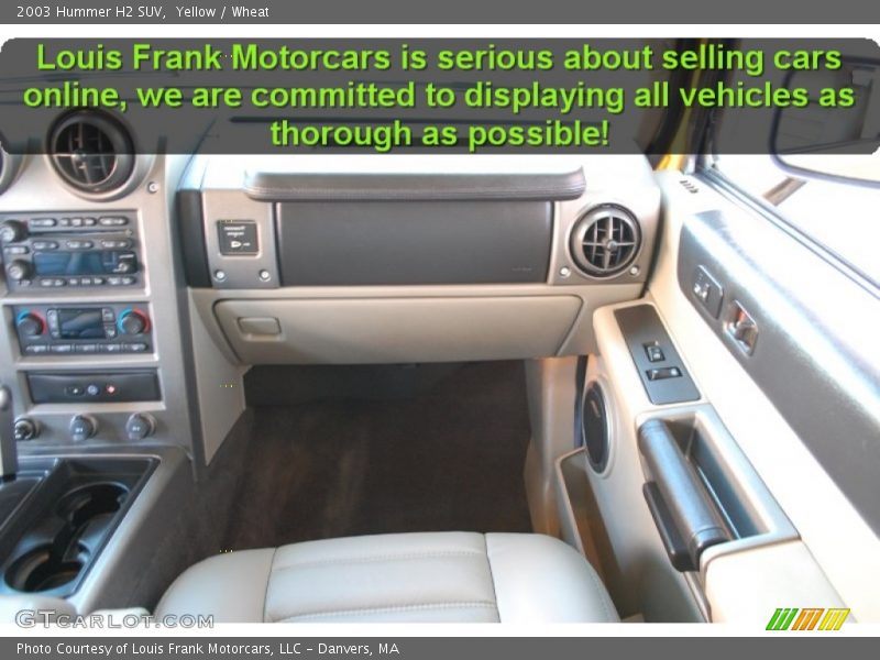 Yellow / Wheat 2003 Hummer H2 SUV