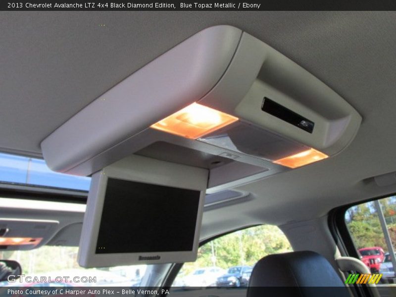 Blue Topaz Metallic / Ebony 2013 Chevrolet Avalanche LTZ 4x4 Black Diamond Edition